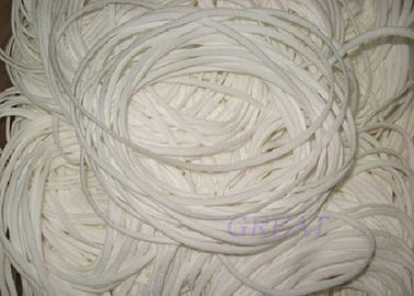 China Stock Elastic Cord 3mm 4mm 5mm 6mm Round Flat Elastic Band Spandex Nylon Elastic Webbing Earloop 100 yards/roll supplier