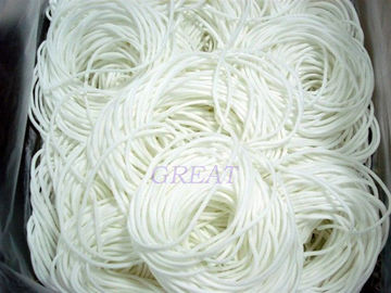 China factory wholesale ribbon 3mm white color elastic earloop for normal mask material supplier