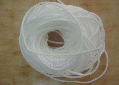 China elastic ear loop 3mm good elastic band loop polyester round earloop supplier