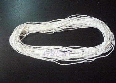 China 4mm White Raw Material Flat Elastic supplier