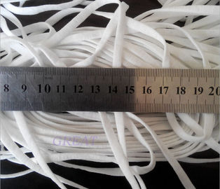 China 3mm 4mm 5mm Folded Facemask Cord Round Elastic Band Earloop For Mask supplier