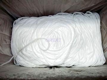 China hot sale white flat elastic ear loop for face mask elastic cord earloop supplier