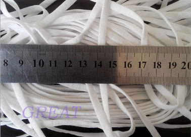 China ELASTIC EARLOOP 3MM 4MM 5MM FLAT ROUND ELASTIC FOR FACE MASK supplier