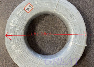 Fast delivery in stock pe+galvanized steel double core plastic nose wire supplier