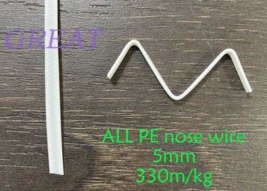 Customized CE 100% full plastic 4mm nose bridge wire in stock supplier