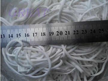 Stock 3mm 4mm 5mm 6mm Round Flat Elastic Band Face String Rope Spandex PET Elastic Earloop supplier