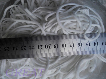 Stock 3mm 4mm 5mm 6mm Round Flat Elastic Band Face String Rope Spandex PET Elastic Earloop supplier