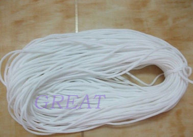 Factory supply 3mm Elastic Earloop Elastic band Disposable earloop Chinlon Spandex supplier