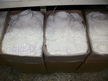 factory wholesale ribbon 3mm white color elastic earloop for normal mask material supplier