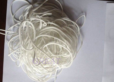elastic ear loop 3mm good elastic band loop polyester round earloop supplier