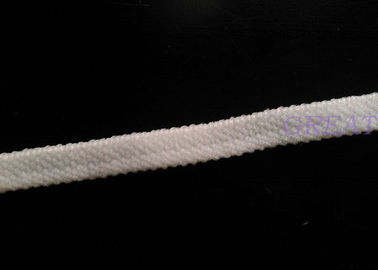 Flat Elastic Earloop in white color for producing surgerial mask supplier